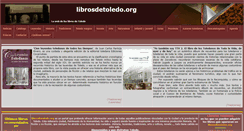 Desktop Screenshot of librosdetoledo.org