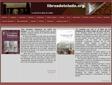 Tablet Screenshot of librosdetoledo.org